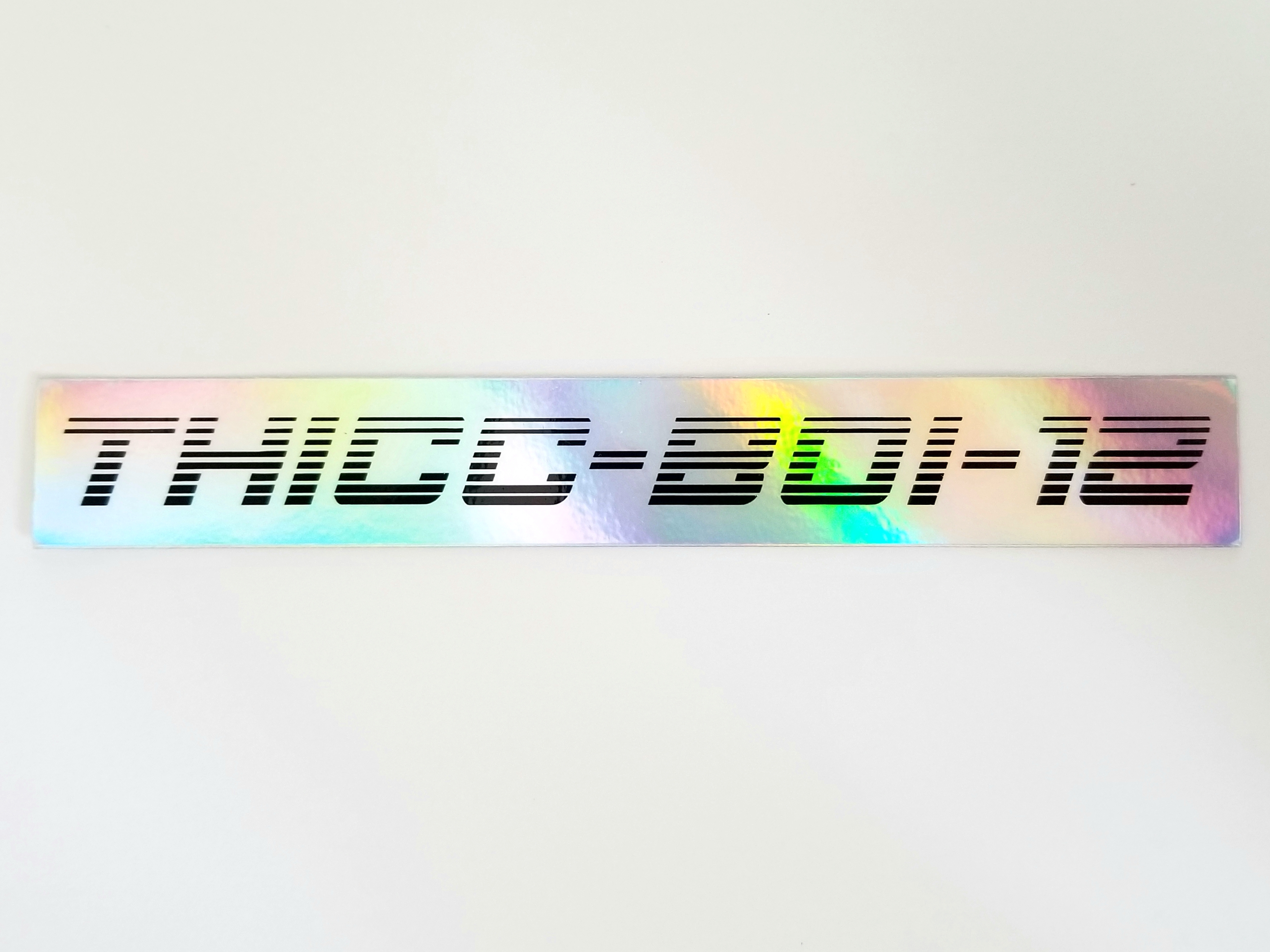 THICC-BOI-12 Sticker